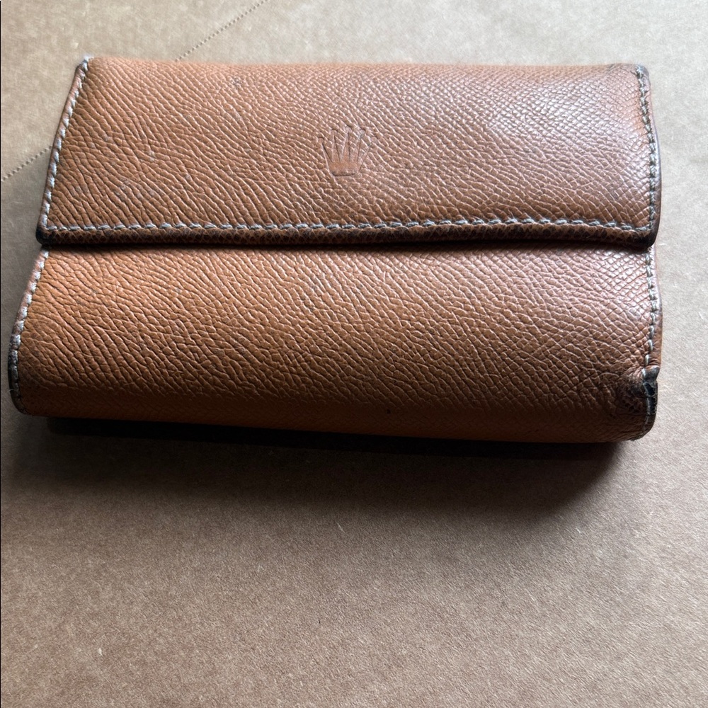 Vintage Rolex Leather Document holder/travel wallet - Picture 2 of 7
